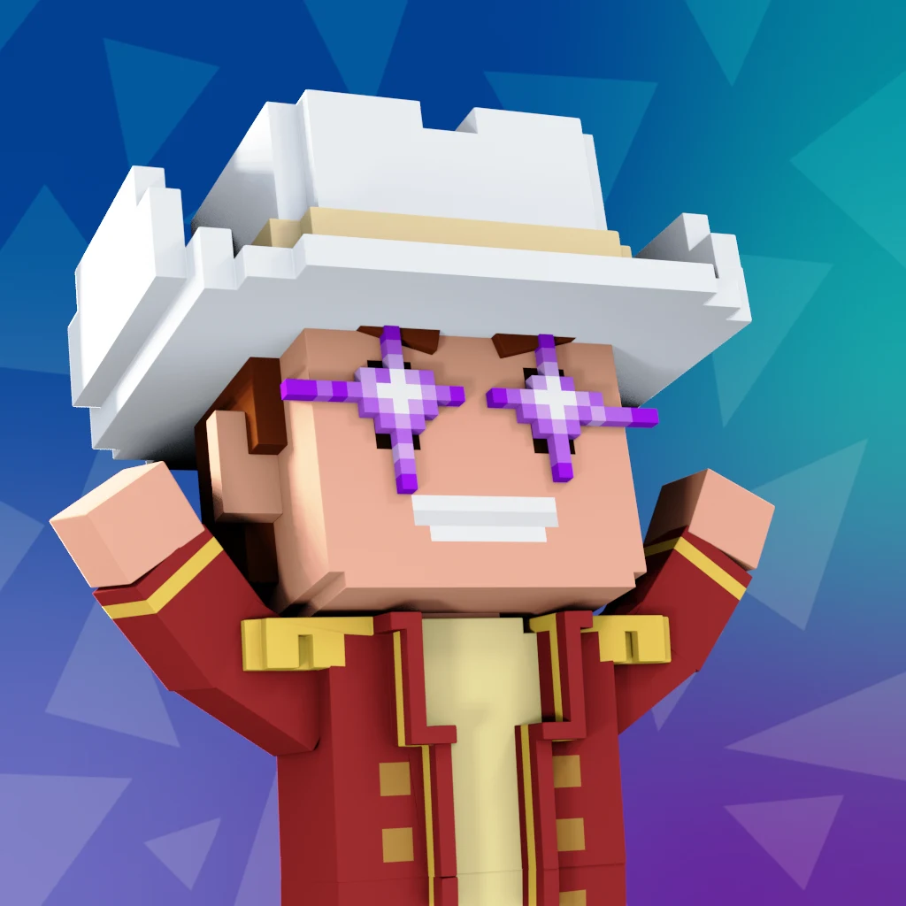 Pirate #7152 voxel render