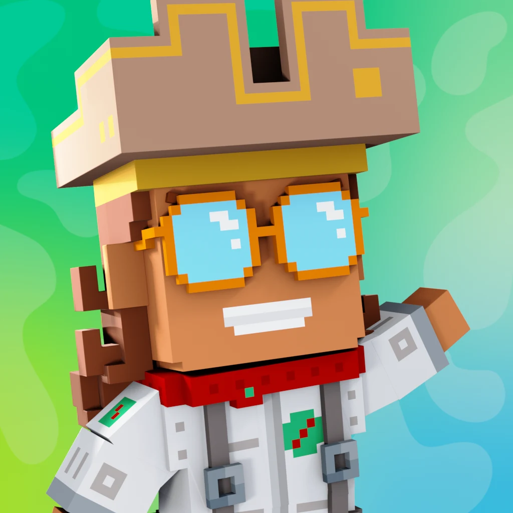 Pirate #7157 voxel render