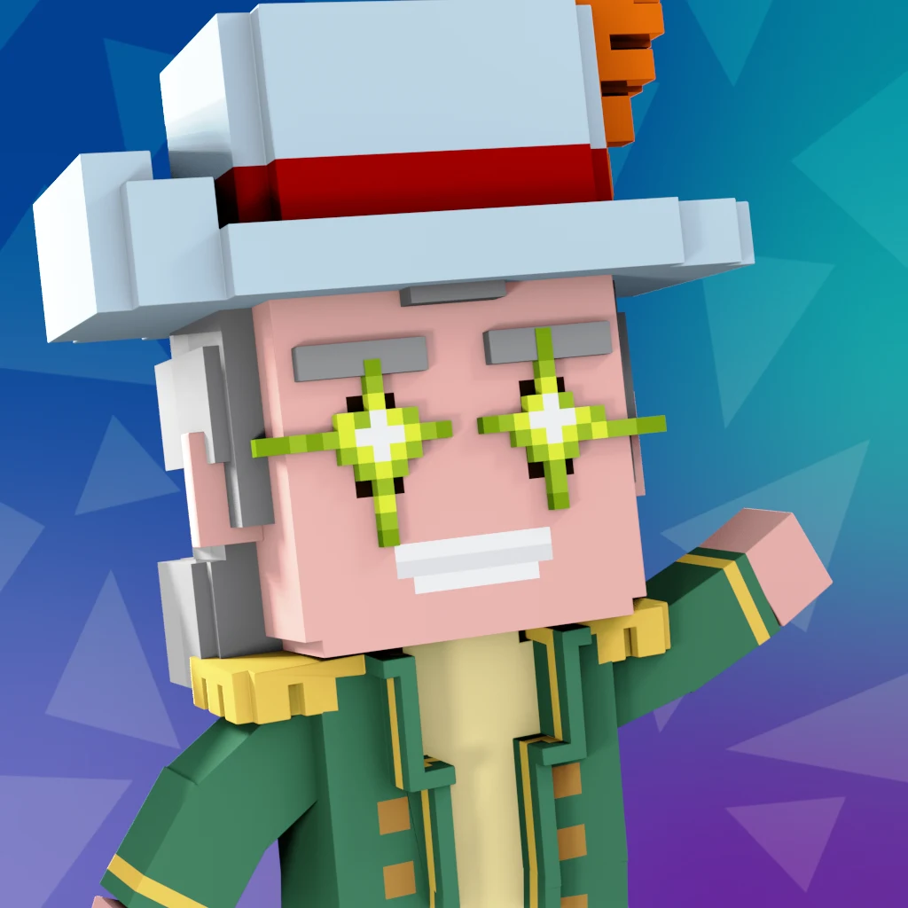 Pirate #7159 voxel render