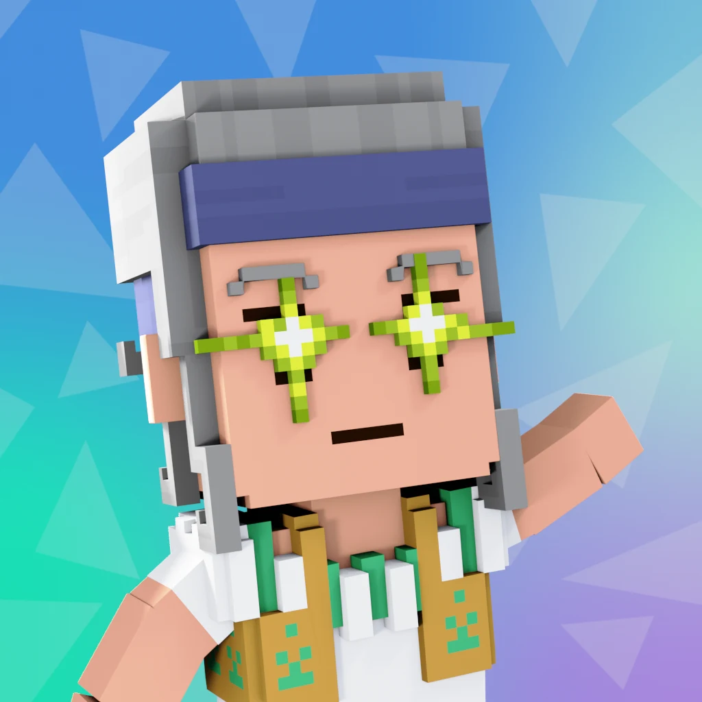 Pirate #716 voxel render