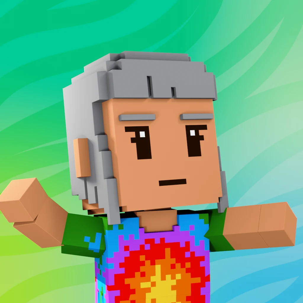 Pirate #7163 voxel render