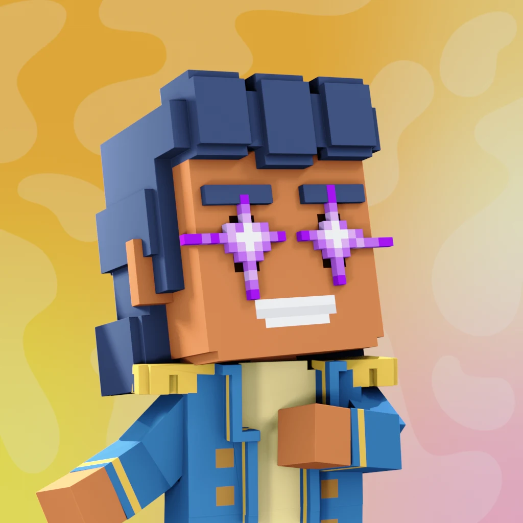 Pirate #7165 voxel render