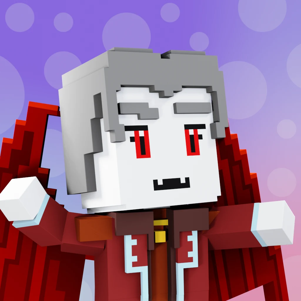 Pirate #7178 voxel render