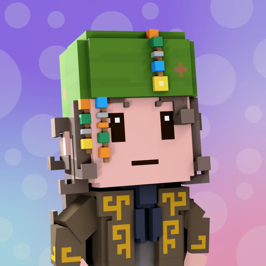 Pirate #7179 voxel render