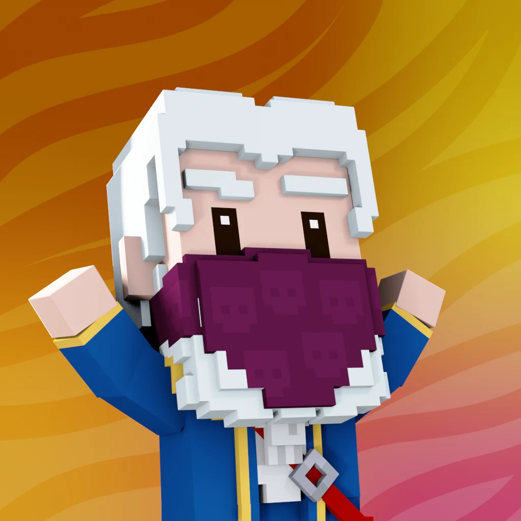 Pirate #7181 voxel render