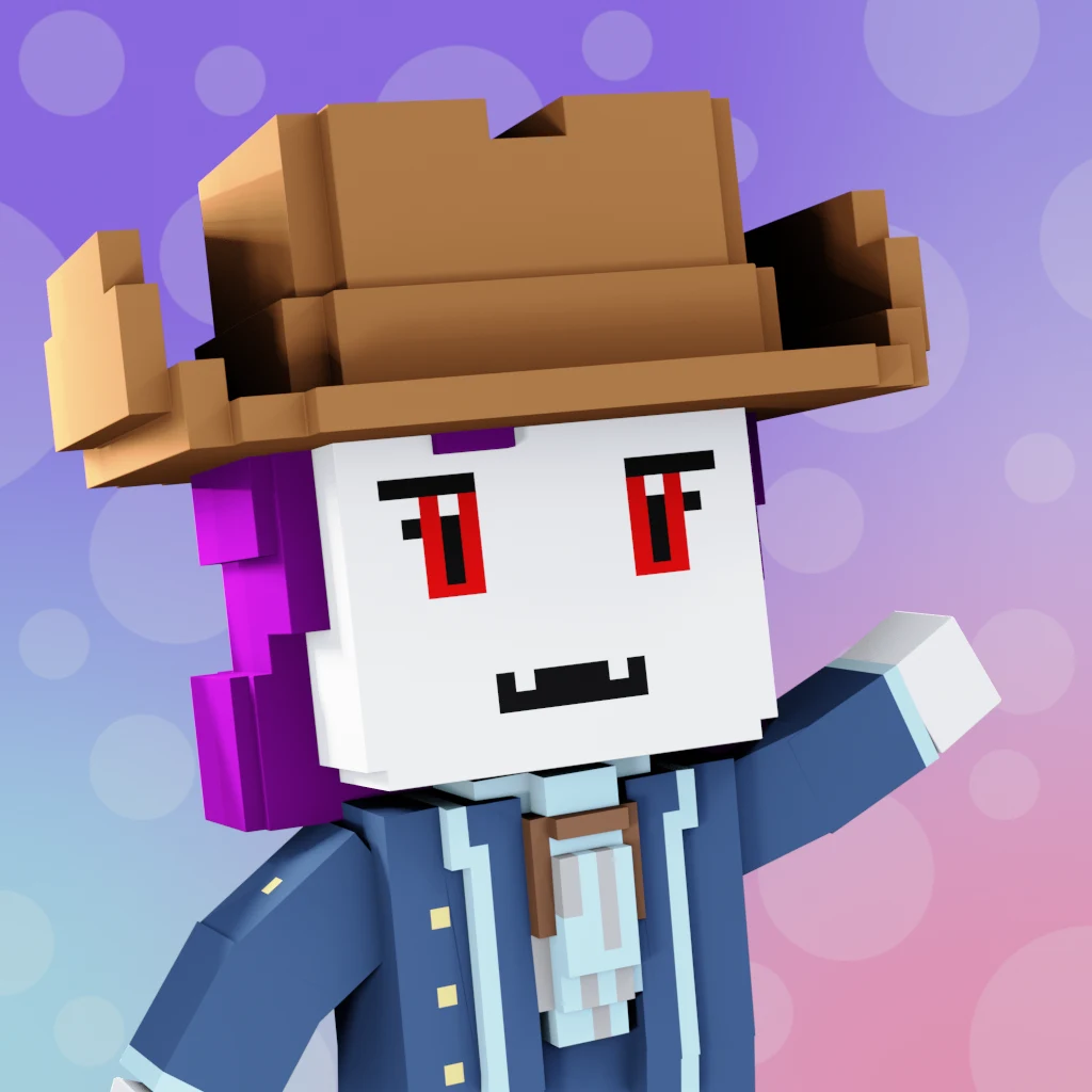 Pirate #7186 voxel render