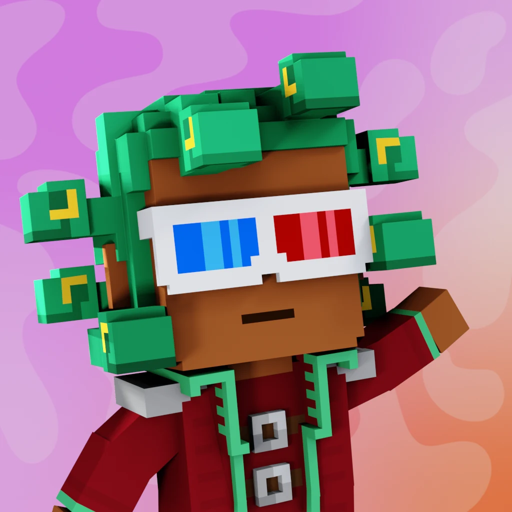 Pirate #7192 voxel render