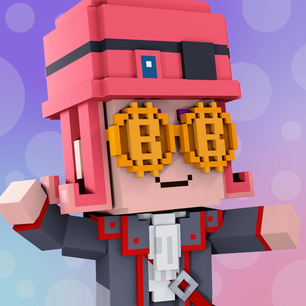 Pirate #720 voxel render