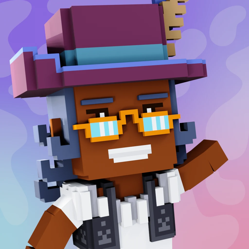 Pirate #7207 voxel render