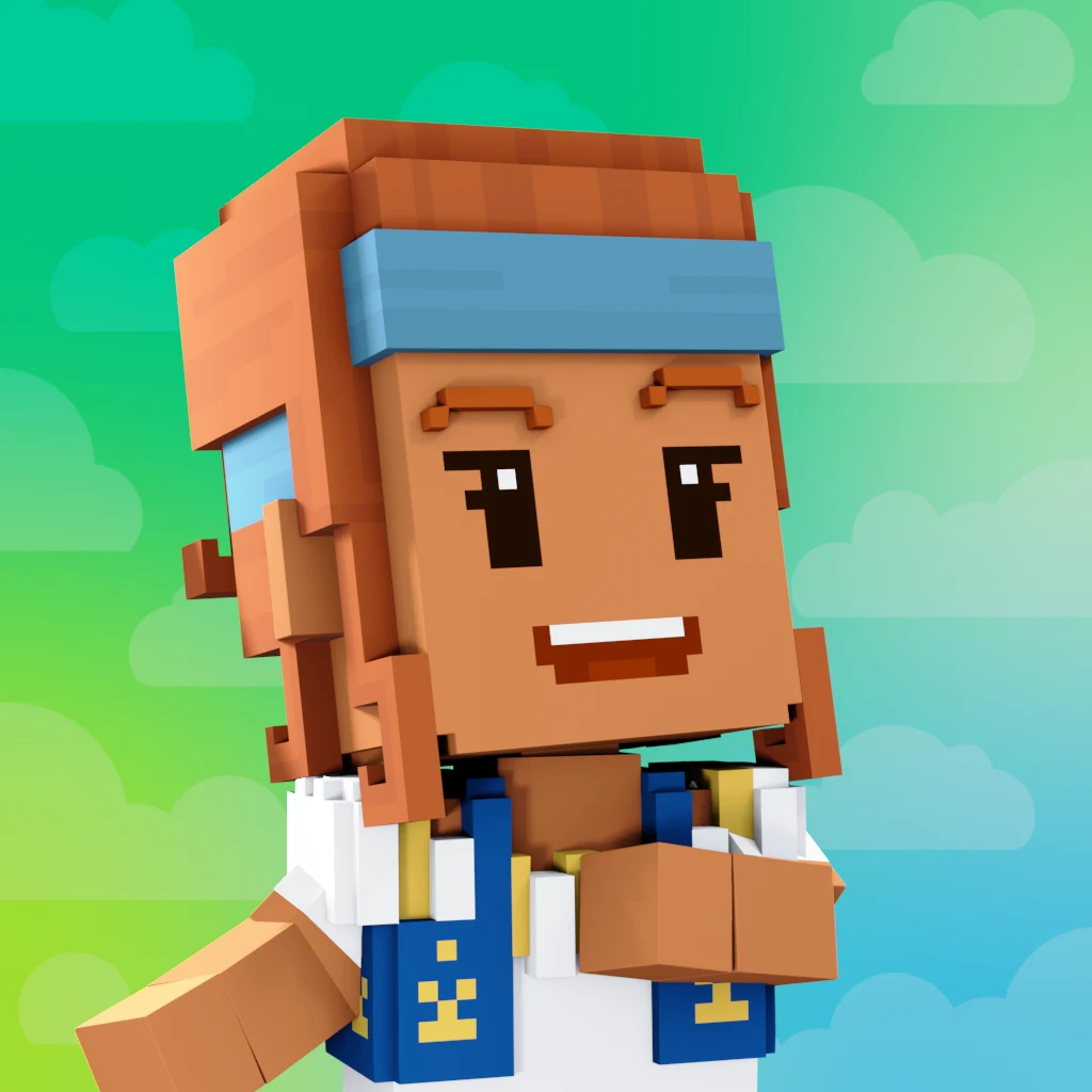 Pirate #7208 voxel render