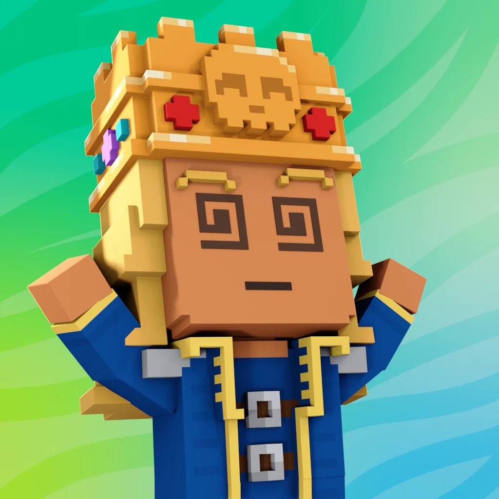Pirate #7209 voxel render