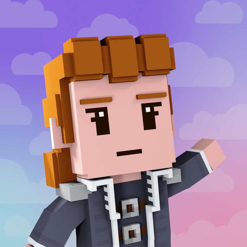 Pirate #7210 voxel render