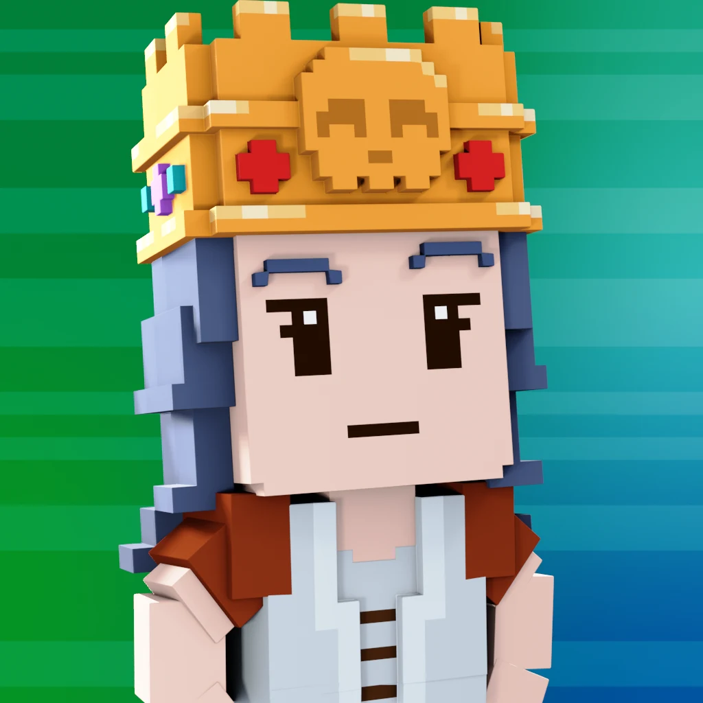 Pirate #722 voxel render