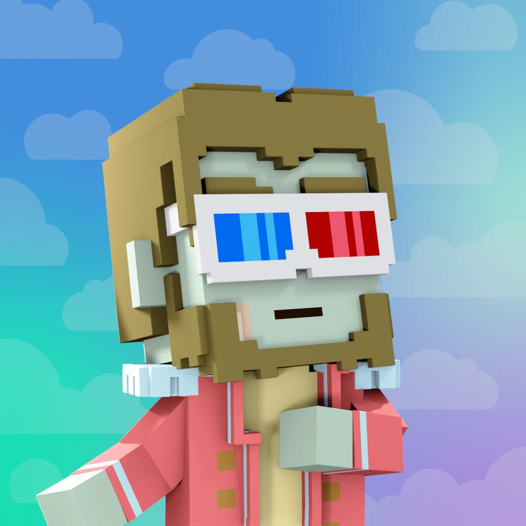Pirate #7220 voxel render