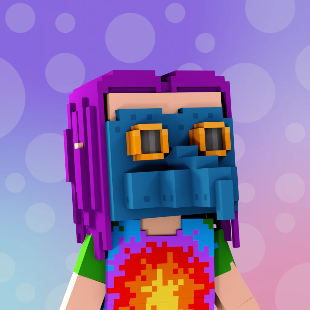 Pirate #7224 voxel render