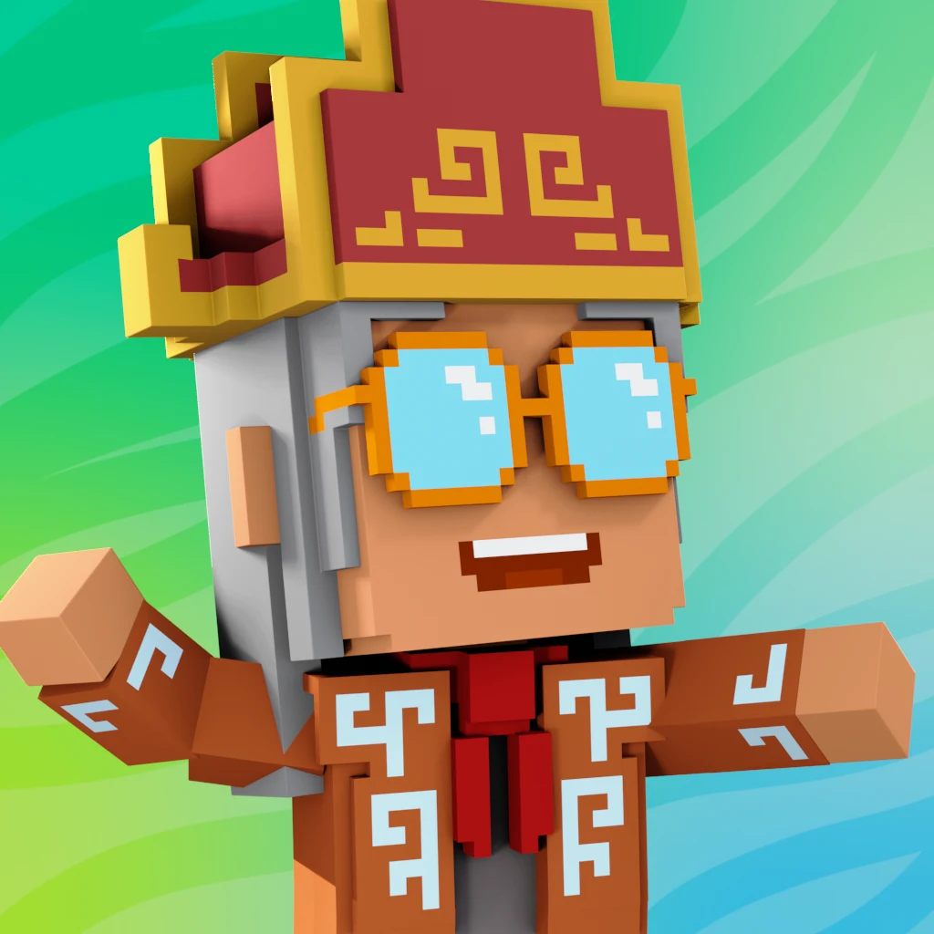 Pirate #7230 voxel render