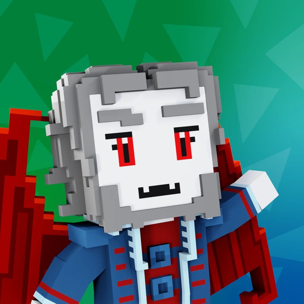 Pirate #7238 voxel render