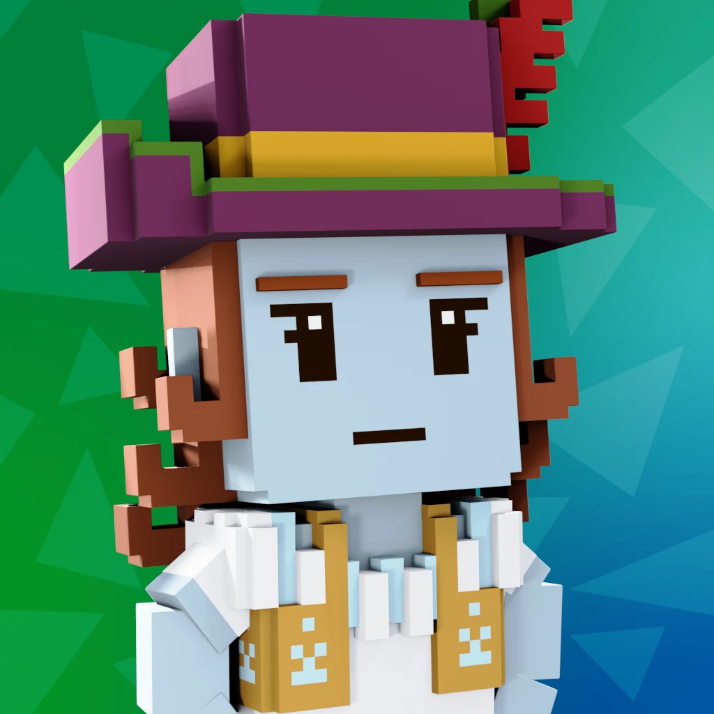 Pirate #7249 voxel render