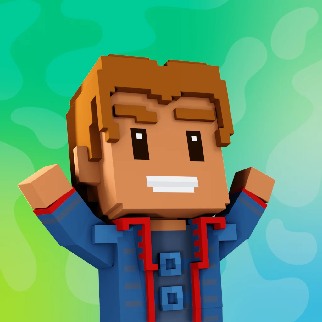 Pirate #7254 voxel render