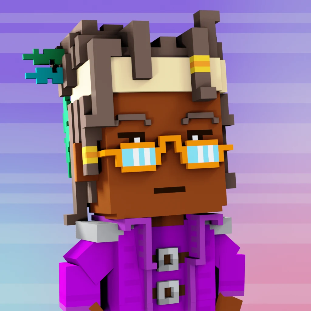 Pirate #7255 voxel render