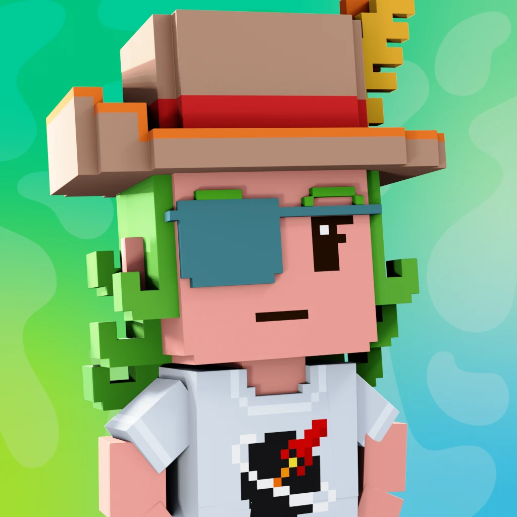 Pirate #7265 voxel render