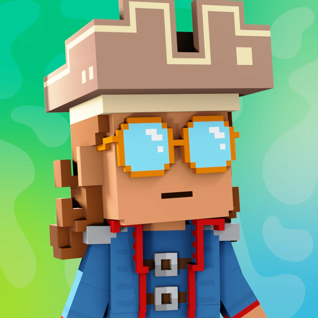 Pirate #7271 voxel render