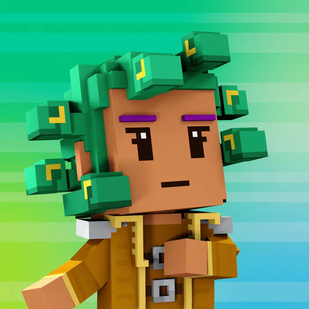 Pirate #7274 voxel render