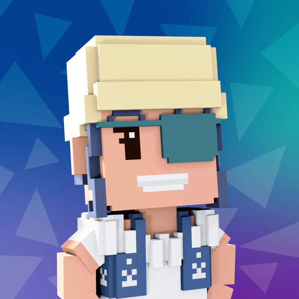 Pirate #7275 voxel render