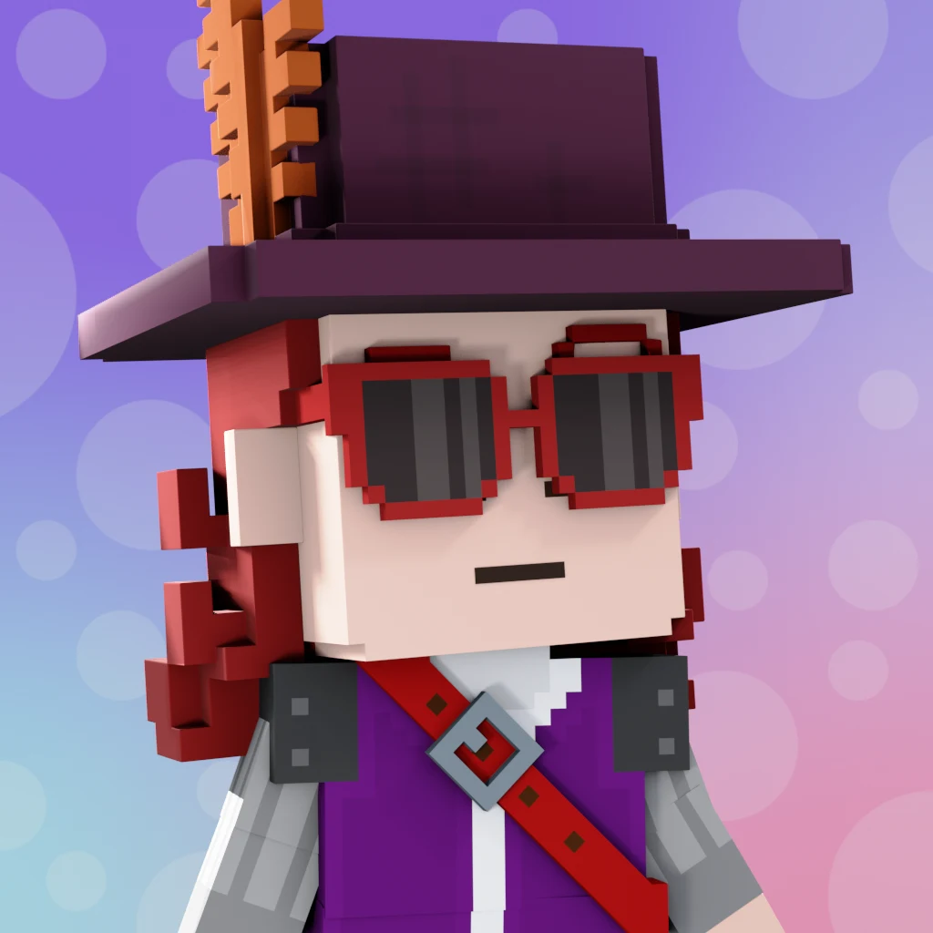 Pirate #7276 voxel render