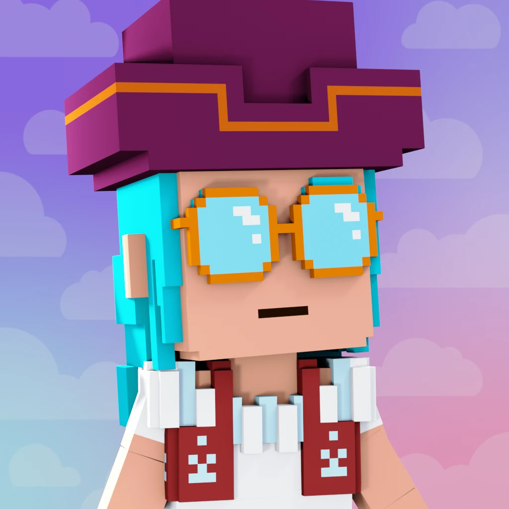Pirate #7277 voxel render