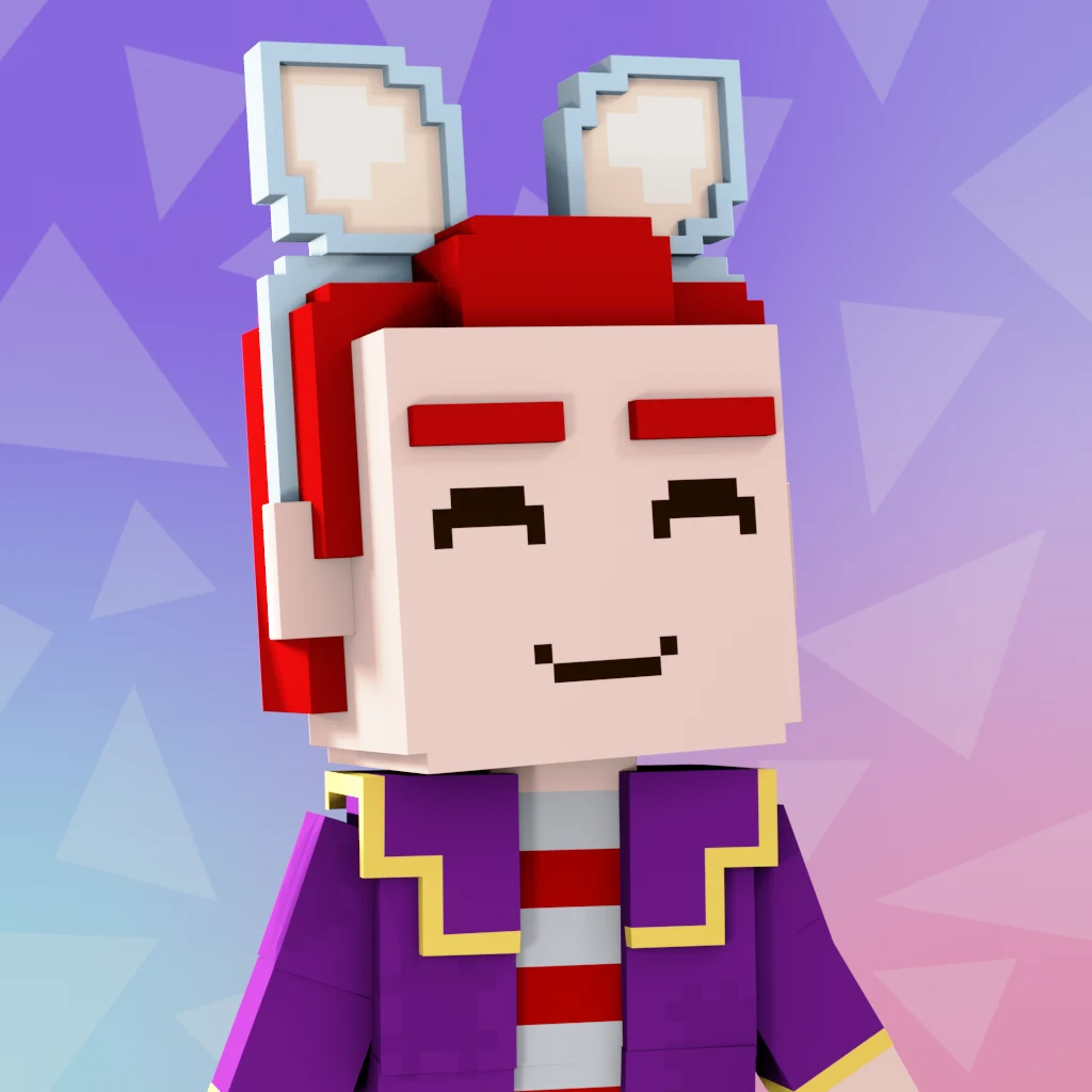 Pirate #7279 voxel render