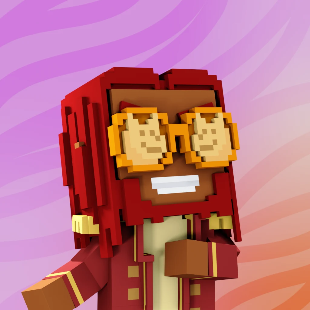 Pirate #7291 voxel render