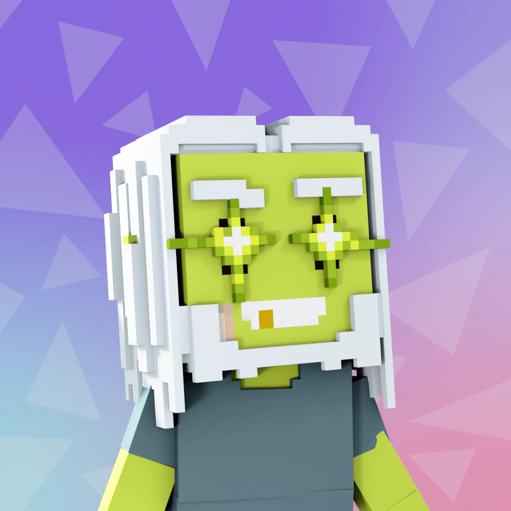 Pirate #7303 voxel render