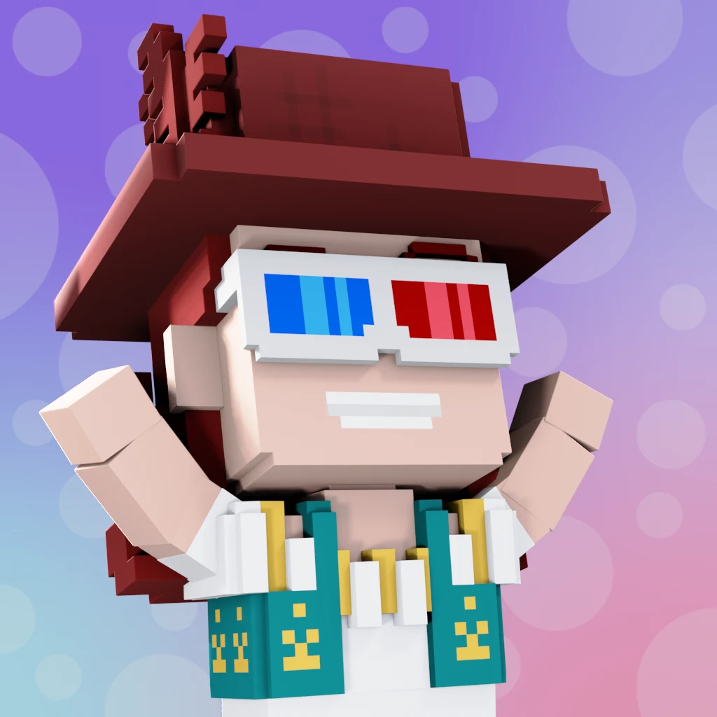 Pirate #7315 voxel render