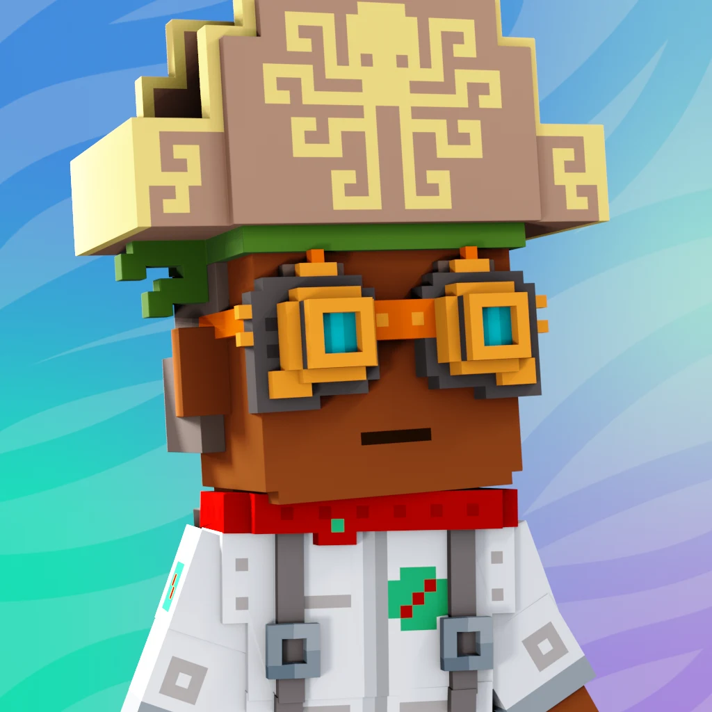 Pirate #7327 voxel render