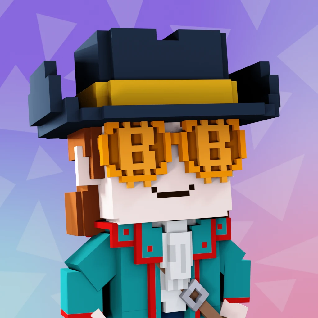 Pirate #7347 voxel render
