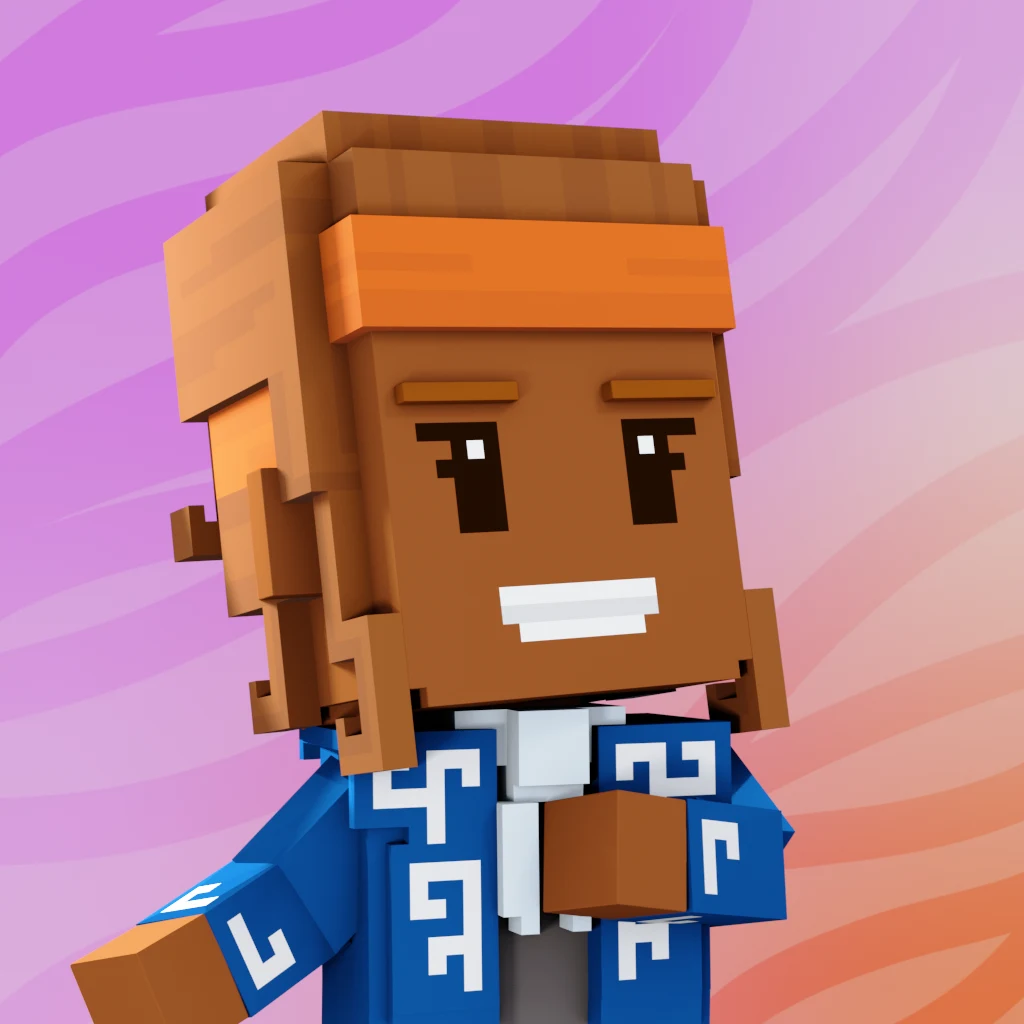 Pirate #7357 voxel render