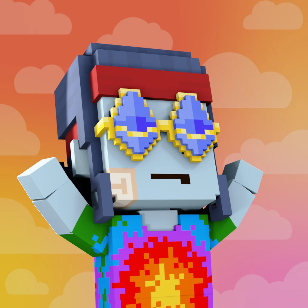 Pirate #736 voxel render