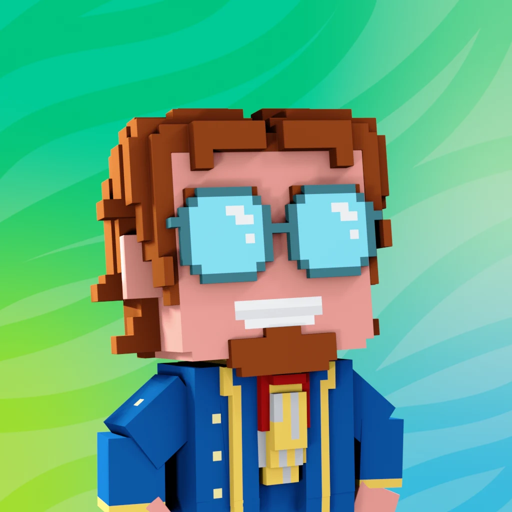 Pirate #7363 voxel render