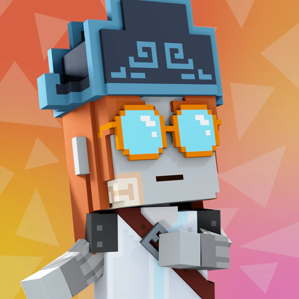 Pirate #7366 voxel render