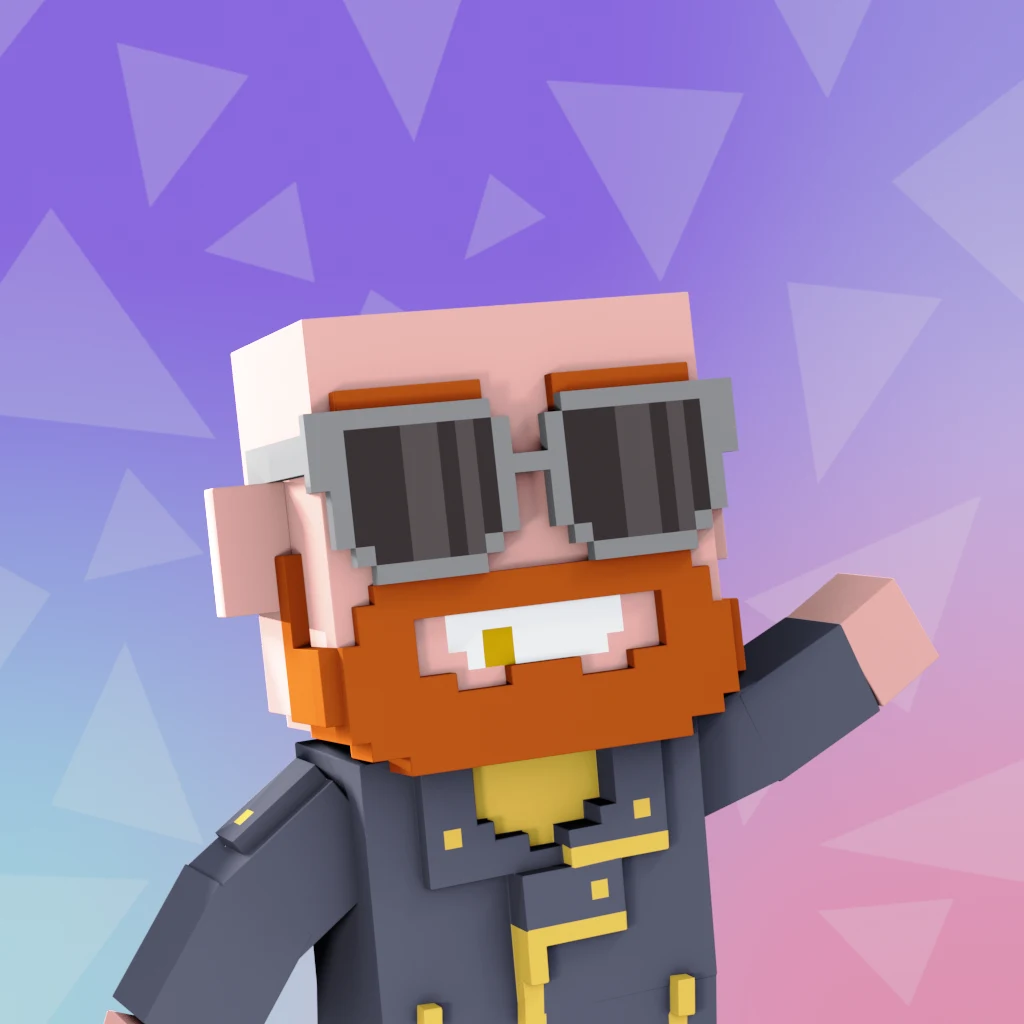 Pirate #7384 voxel render