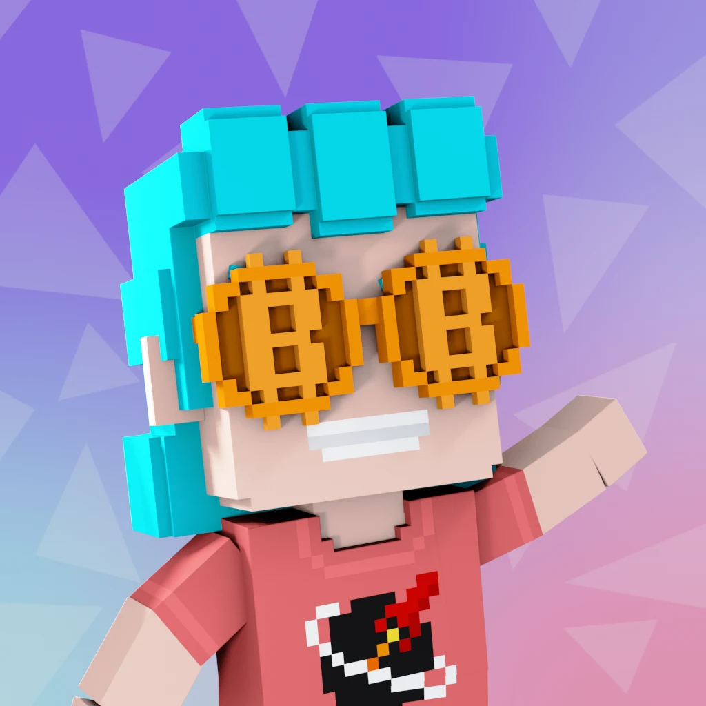 Pirate #741 voxel render