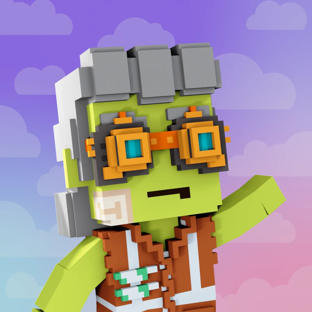 Pirate #7426 voxel render