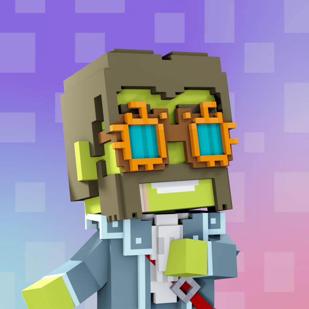 Pirate #7434 voxel render