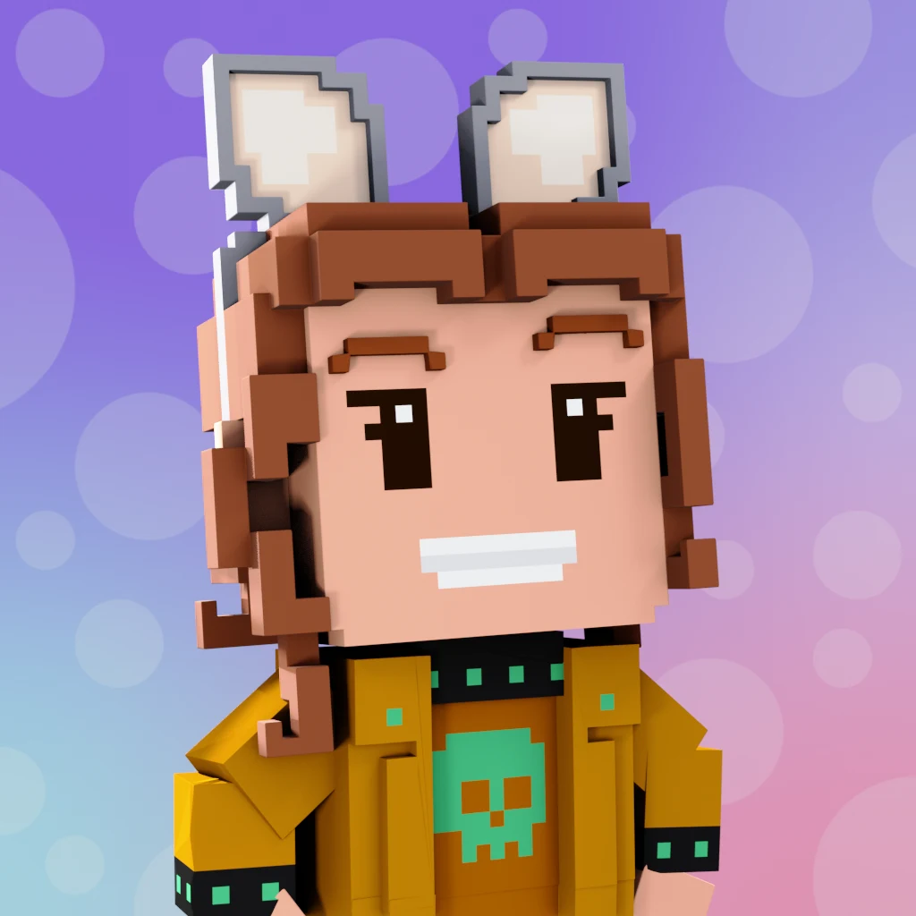 Pirate #7469 voxel render