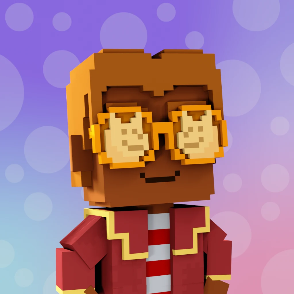 Pirate #7478 voxel render