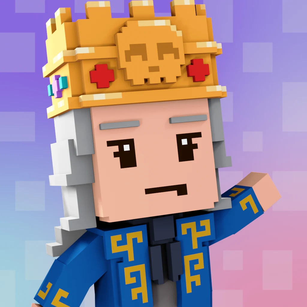 Pirate #7480 voxel render