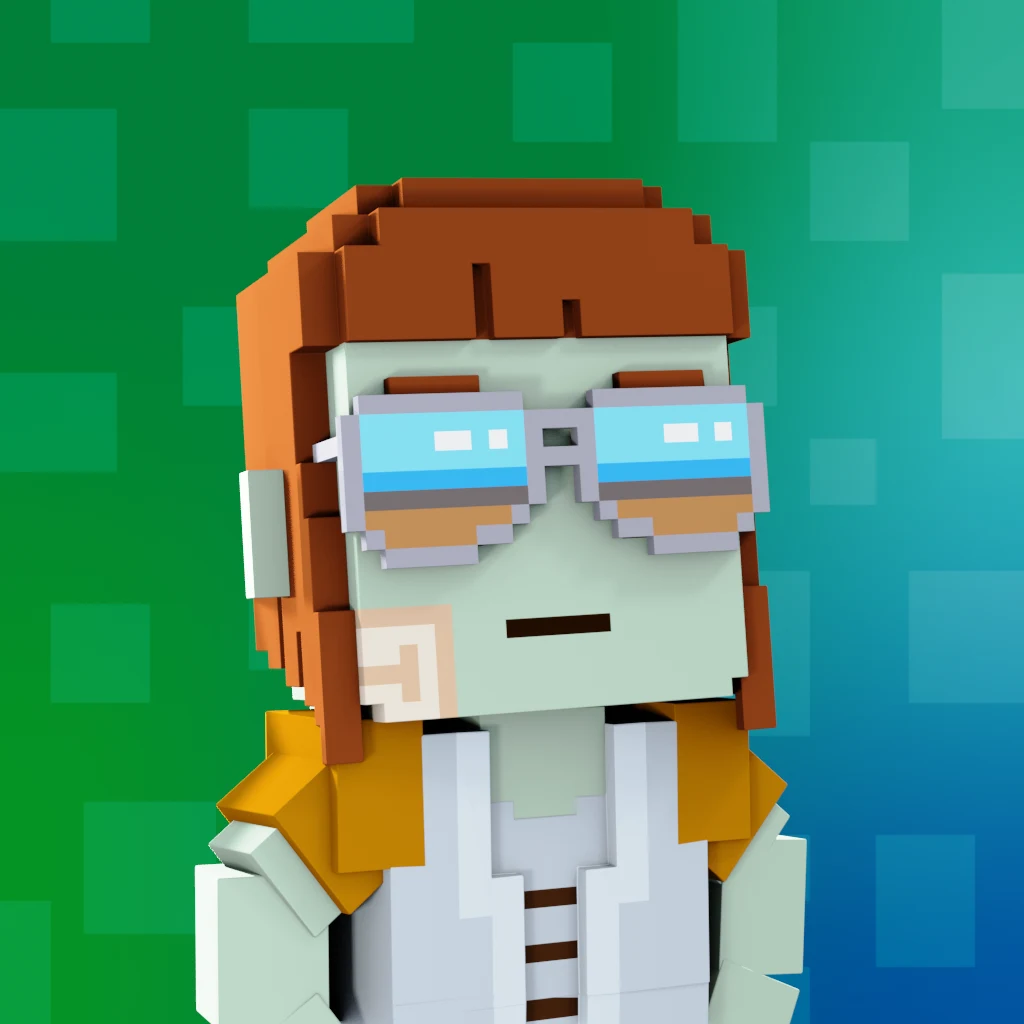 Pirate #7501 voxel render