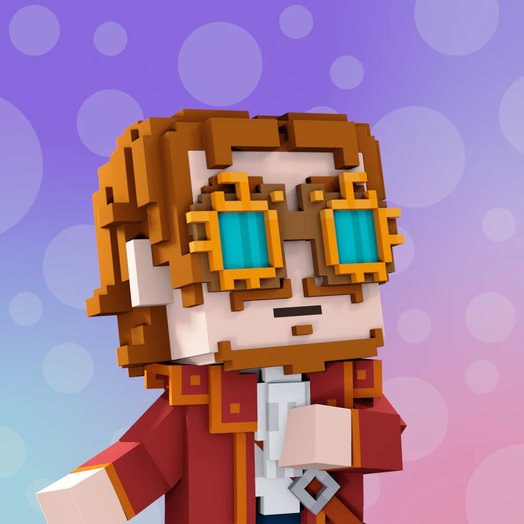 Pirate #7513 voxel render