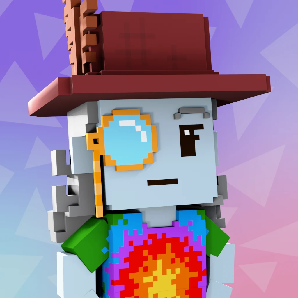 Pirate #7525 voxel render